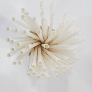 Canudo de papel eco.bio Suco Vitamina Refrigerante Milk Shake