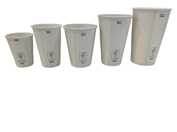 Copo De Papel 300ml Biodegradável e Reciclável
